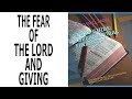 SUPERNATURAL FINANCES: VIDEO STUDY GUIDE SESSION 5:THE FEAR OF THE LORD AND GIVING