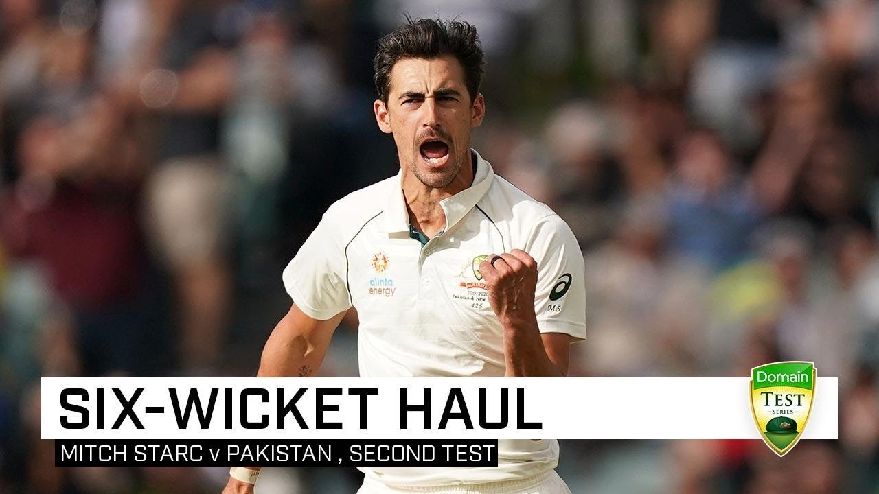 Starc rips through Pakistan with six-fa