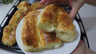 KAÇ TEPSİ YAPSANIZ HEPSİ FIRINDAN ÇIKTIĞI GİBİ BİTER 🤤 BÖREK TARİFİ‼️ KOLAY VE LEZZETLİ #asmr