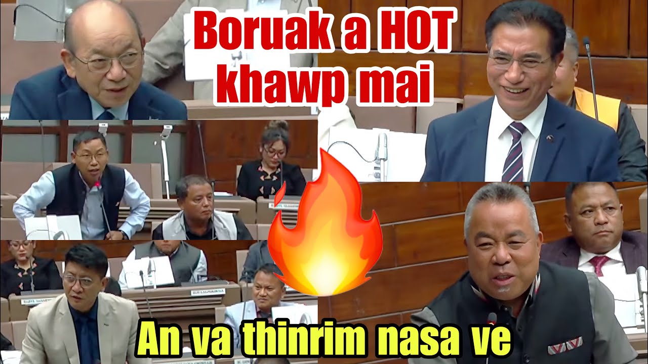 CM Pu Duhoma lakah Pu RRR-a a puak chhuak‼️Insawifiah leh zak2 mai🔥MLA an ding nasa😱Turu tak a ni🤯