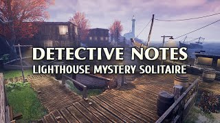 Detective Notes: Lighthouse Mystery Solitaire screenshot 3