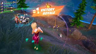 Spider-Gwen Artemis Artemis and Artemis Crowned Ranked Squad Victory - Fortnite Ch5 S2