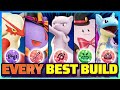 The ultimate best build guide for all 60 pokemon