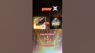 Free fire Emote✨vs pubg Emote☠️ #freefire #viral #standing #shorts #video @GarenaFreeFireBrasil