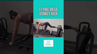 Lagree Fitness Mini Pro-Flying Mega Donkey Kick #lagreefitness #lagreeminipro #workout #shorts #달라스