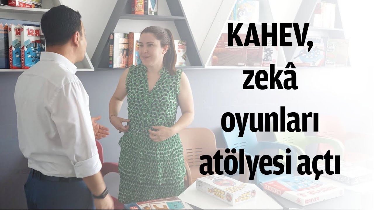 KAHEV, zek&acirc; oyunları at&ouml;lyesi a&ccedil;tı