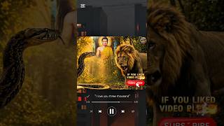 Epic Lion vs Cobra Scene | AI Wildlife Short😱🦁🐍 #lion
