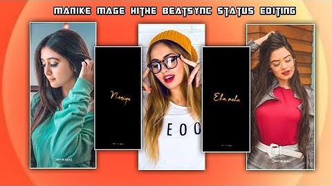 Manike mage hithe Beatsync status editing |Alight motion video editing 2021 |Shake Effect |4k hd