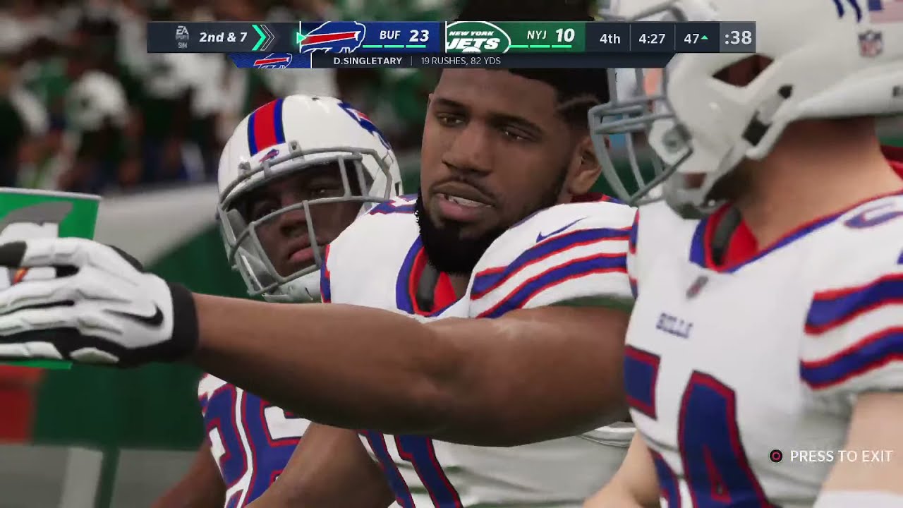 Bills @ Jets  2021 AFC Wildcard (NC) pt2