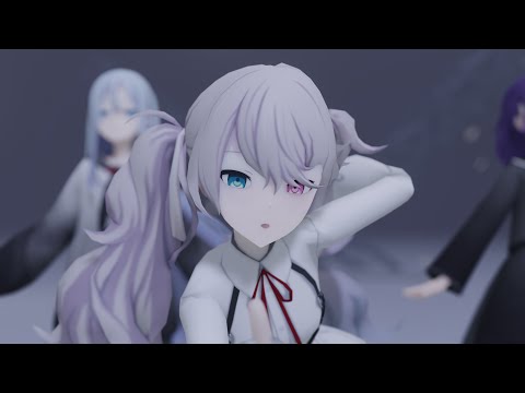 【MMD|Blender】25jiの自傷無色