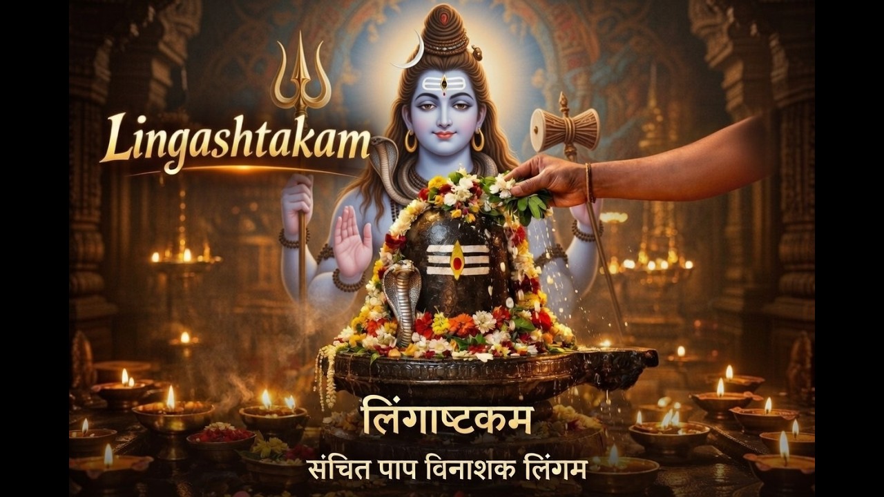 Lingashtakam|Brahma Murari Surarchita Lingam | Powerful Shiv Mantra 2026 || लिंगाष्टकम #shivbhajan🙏🔱