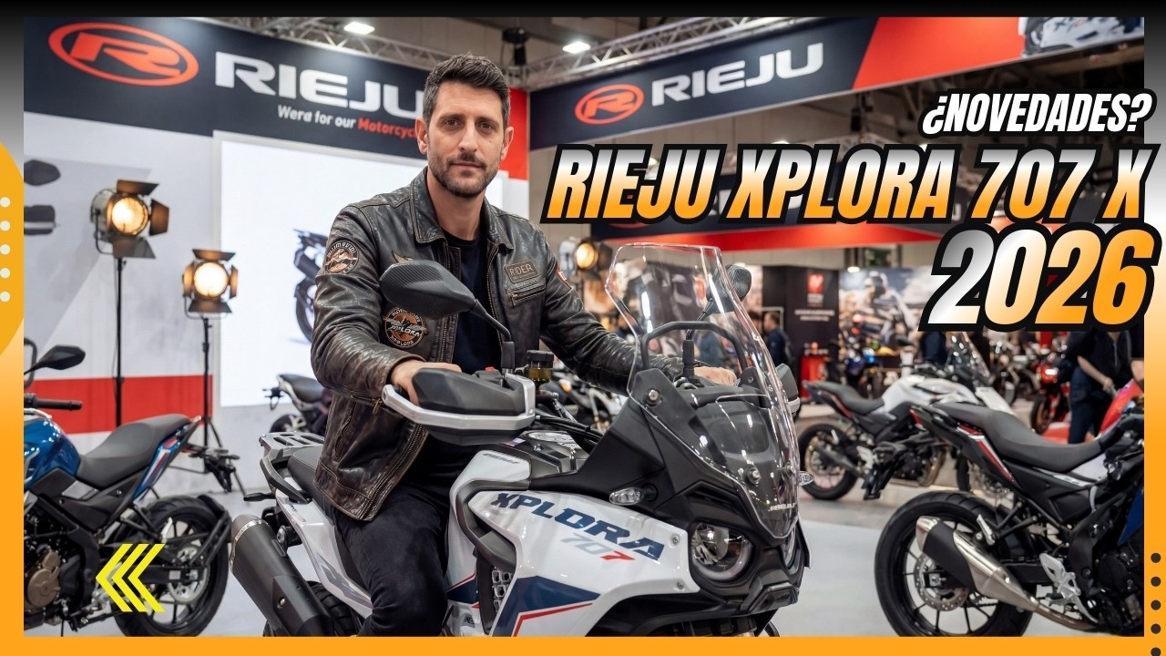 RIEJU XPLORA 707 X 2026 ¡CUIDADO Yamaha y Honda!