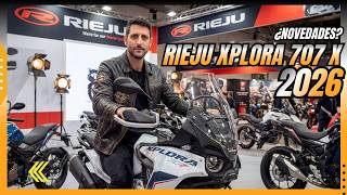 RIEJU XPLORA 707 X 2026 ¡CUIDADO Yamaha y Honda!