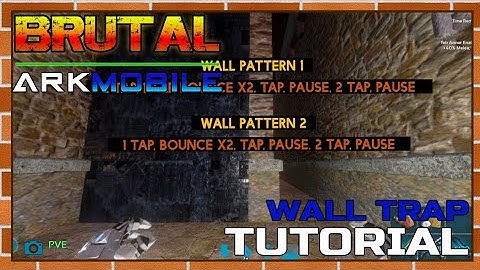 Ark Dungeon Tutorial: Pass wall traps part 1. With AsianRom3o