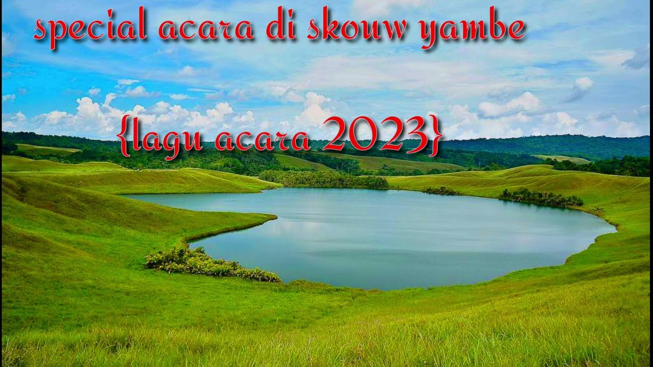 Village boys putaly_Special acara di Skouw yambe