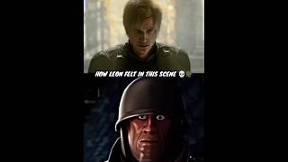 'The Cop inside me died that day' - Leon S Kennedy  x TF2 Soldier PTSD edit 💀🪖 #shorts #re9 #re2r