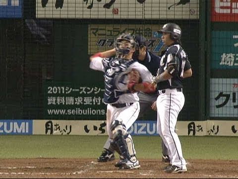 「久しぶり」 埼玉西武・銀仁朗が今シーズン初の盗塁阻止