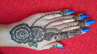 Letest New Stylish Mehndi Design for Hand |Easy Simple Back Hand Mehndi Design | Sharda's Angel