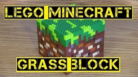 LEGO Minecraft Grass Block