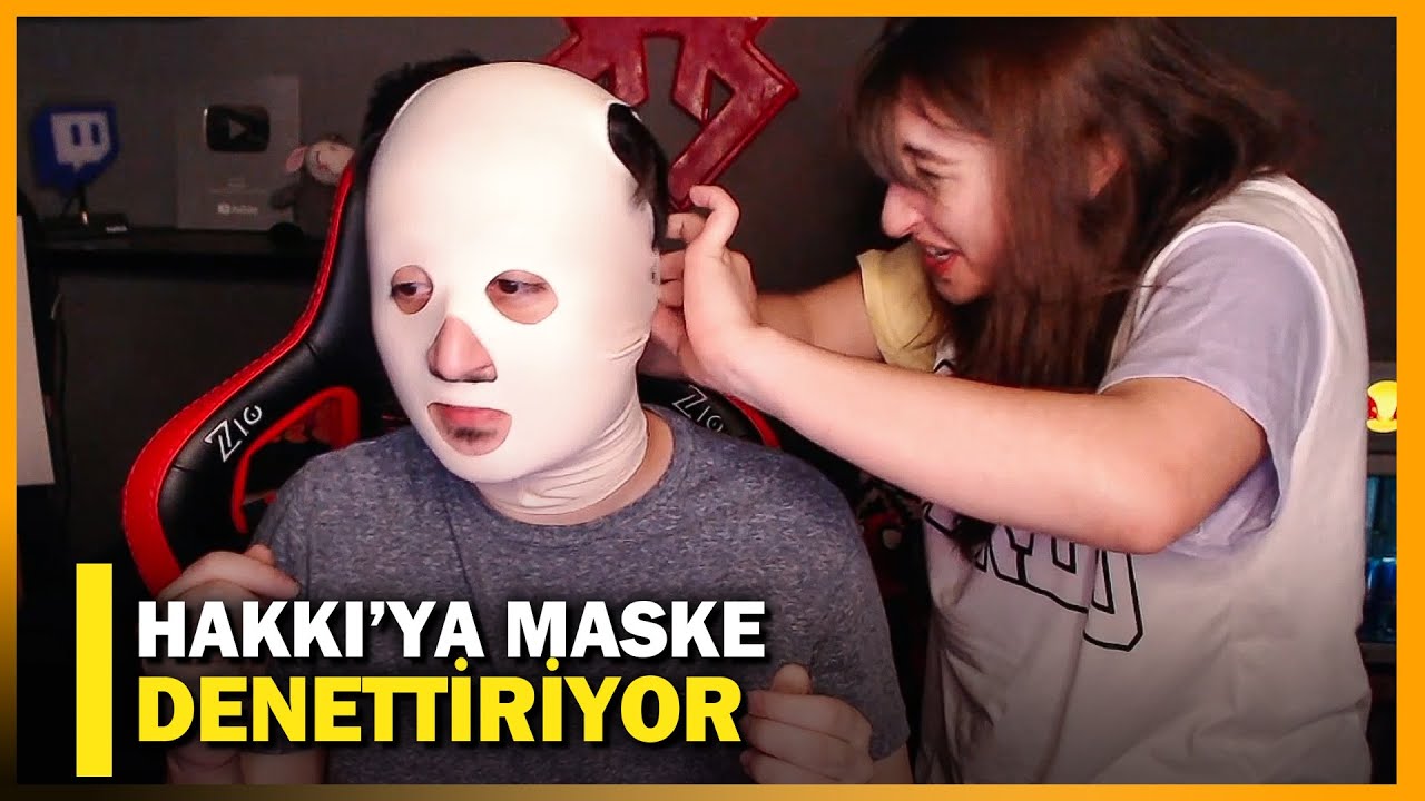 Pqueen - Hakkı'ya Maske Denettiriyor !