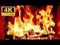 Cozy 4K Fireplace Crackling Fire Sounds Relaxing Fireplace Ambience With Wooden Flames