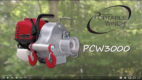 Video 3 - Into the world of Portable Winch - How to use the PCW3000 winch