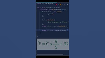 Celsius to Fahrenheit java #coding #programminglanguage #java #python #dance #mrbeast #music