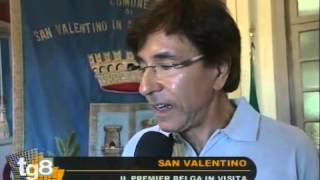 Premier Belga Di Rupo A San Valentino In A. C.
