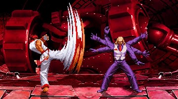 [KOF Mugen] Kim Kaphwan Team vs Geese Howard Team