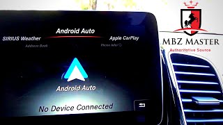 Android-Auto demo on 2017-2019 Mercedes-Benz GLS-Class screenshot 2