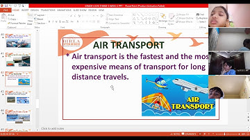 GRADE- 4 EVS THEME -5 MEANS OF TRANSPORT ( Date- 20-01-21 )