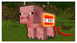 Minecraft but EVERY Mob EXPLODES...