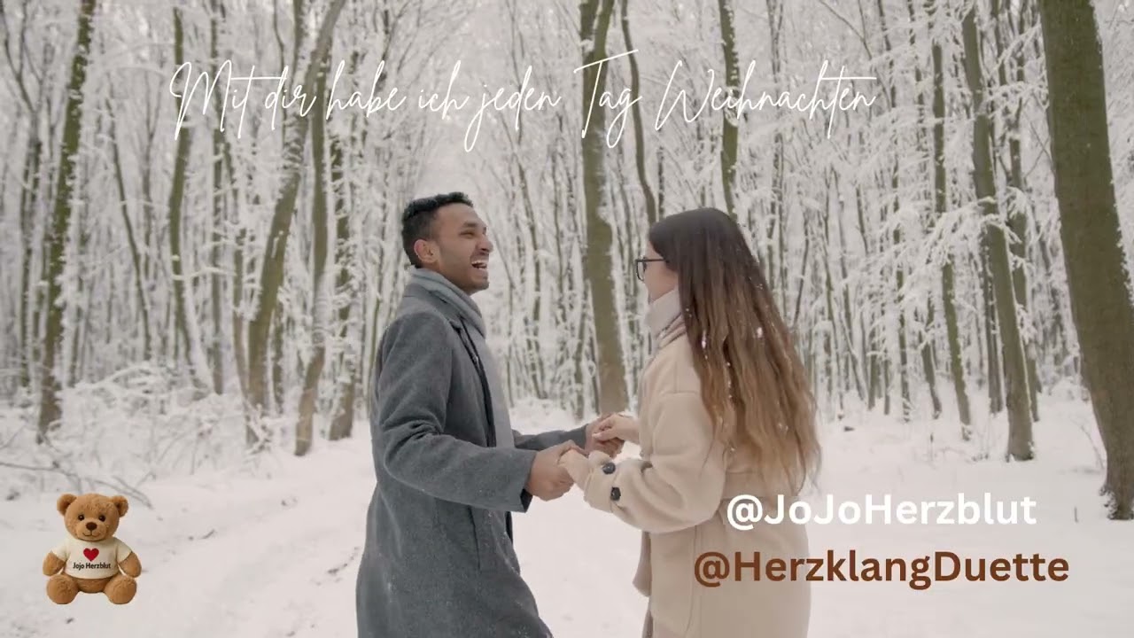 „Mit dir habe ich jeden Tag Weihnachten“ – ein warmes, emotionales Duett von JoJoHerzblut \u0026 Joana.