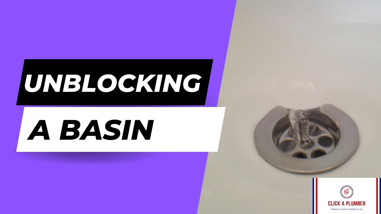 DIY Plumbing Quick & Easy Guide to Unblock Your Hand Basin 👨🏻‍🔧 YouTube