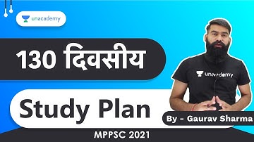 🔥🔥MPPSC PRELIMS 2021 🔥🔥 || 135 Days STUDY PLAN  ||  TIME - TABLE || महासंग्राम ||  Gaurav Sharma