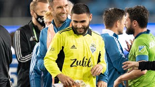 Interview: Alex Roldan on taking over the goalkeeping duties for Stefan Frei