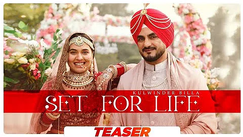 Set for Life (Teaser) - Kulwinder Billa | Desi Crew | Latest Punjabi Songs 2024 | Am music industry