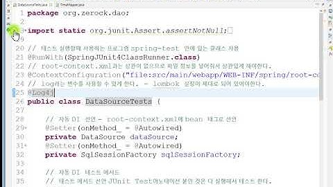 Webjjang Spring 04-02 Mybatis 테스트와 로그 - log4j(웹짱과 함께하는 스프링)