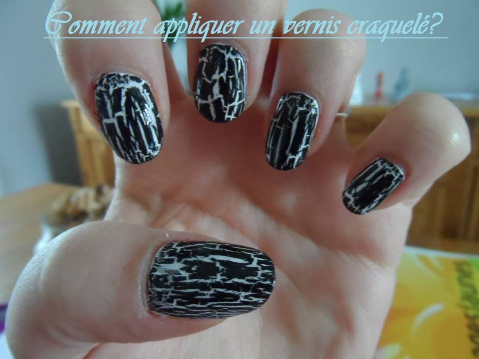 chaussure vernis craquelé