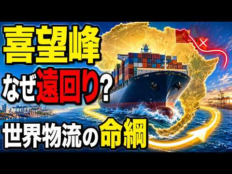 なぜ世界の船は喜望峰へ向かうのか？スエズ運河だけでは語れない海上物流の真実