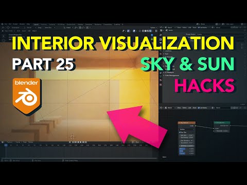 Blender Archviz: Sky Texture Hacks | Part 25 |