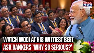 Watch PM Modi At His Wittiest Best Light-Up Mood Of Bankers As He Asks 'Why So Serious?' At Meet