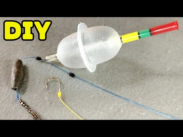 This Fishing Float is easy to make. Fishing Bobber. DIY Fishing. 