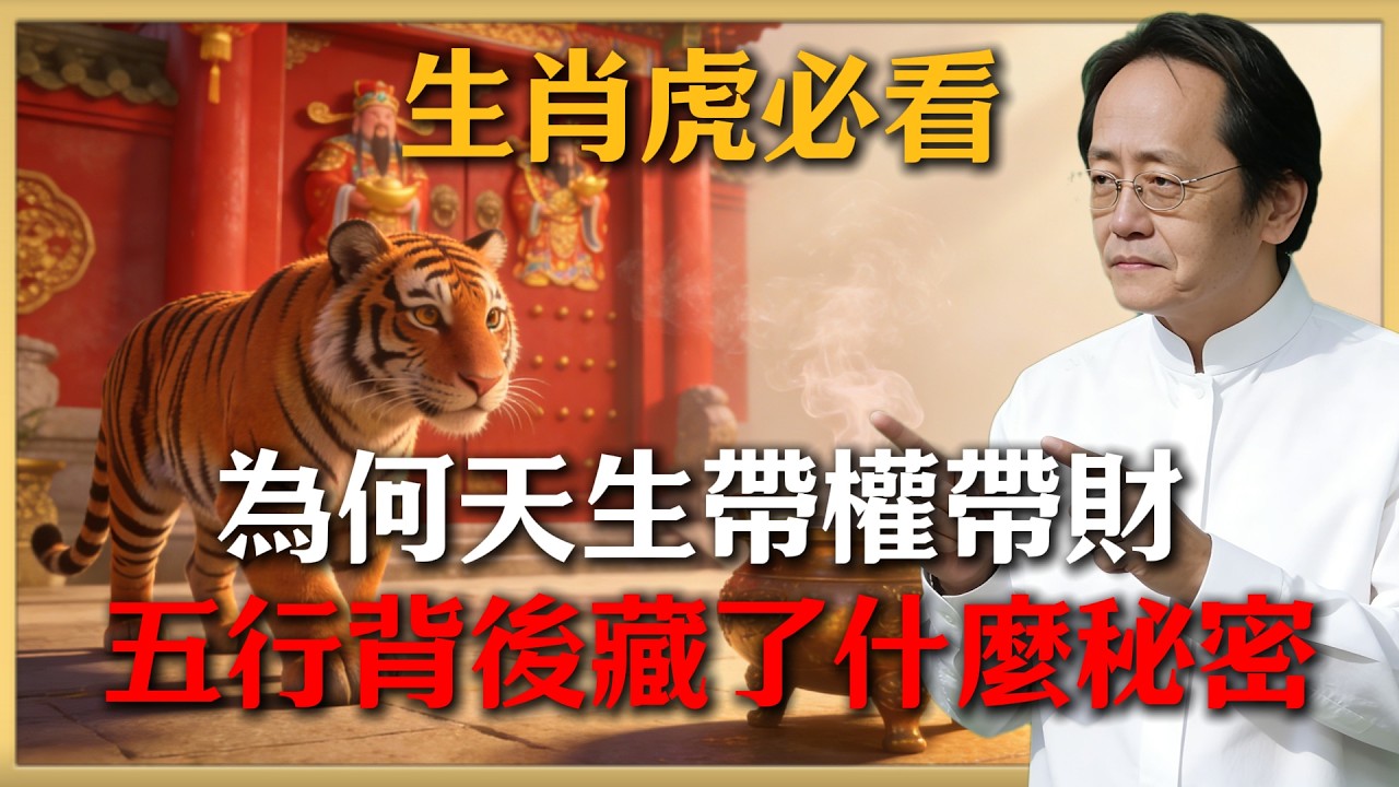 氣場全開擋不住！生肖虎：請接招！接下來的日子是事業“登頂期”，權財雙收，步步高升！#倪海廈 #命理 #生肖 #運勢