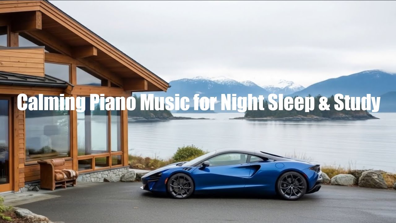 Exotic Drive 🌌 | Calming Piano Music for Night Sleep & Study