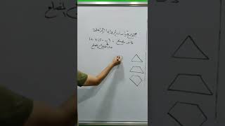 مجموع قياسات الزوايا الداخلة لأي مضلع