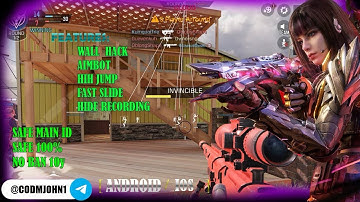 CODM IOS HACK V1.0.48! MOD MENU FOR COD MOBILE! CHEAT CODM IOS/ANDROID!GLOBAL AND GARENA! 100% SAFE
