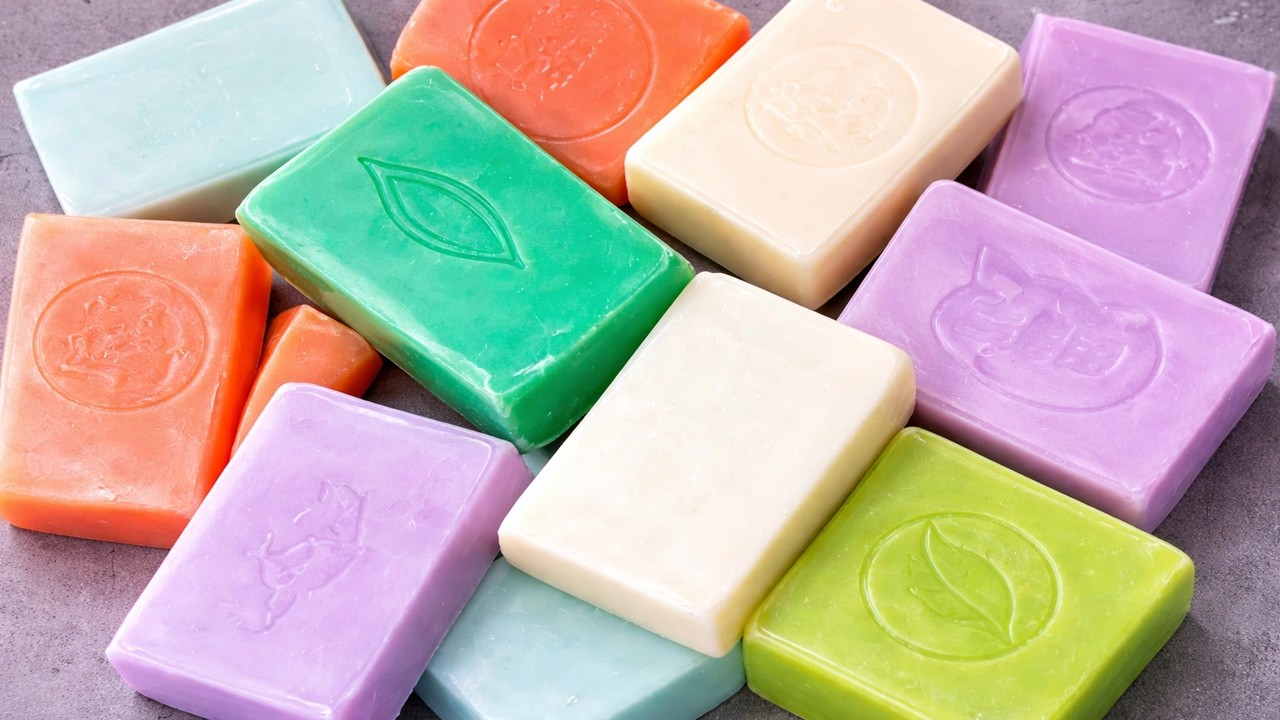 Colorful Transparent Soap Cutting ASMR | Glass-Like Slices & Crisp Audio