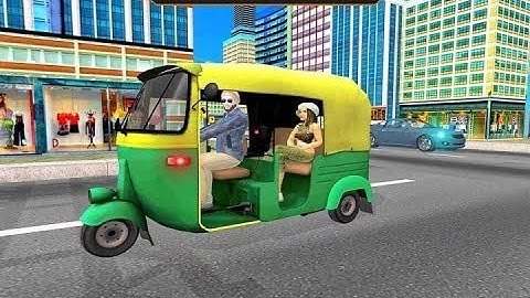 Tuk Tuk Auto Rickshaw City Driving game || Tuk Tuk Auto Rickshaw game