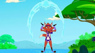 Foxies Magic Ninja Powers Eena Meena Deeka Cartoons For Kids Wildbrain Bananas